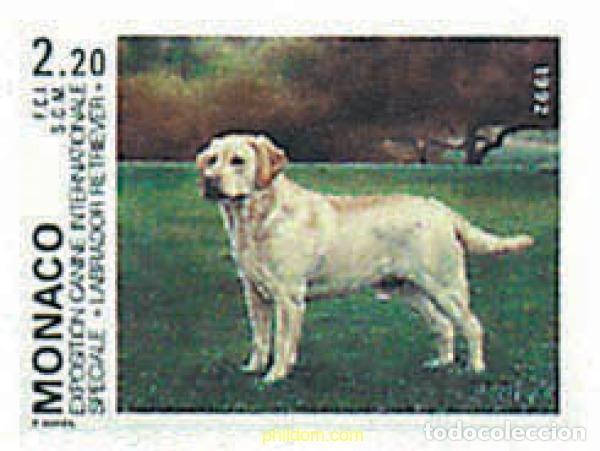 Sellos: 51032 MNH MONACO 1992 EXPOSICION CANINA INTERNACIONAL