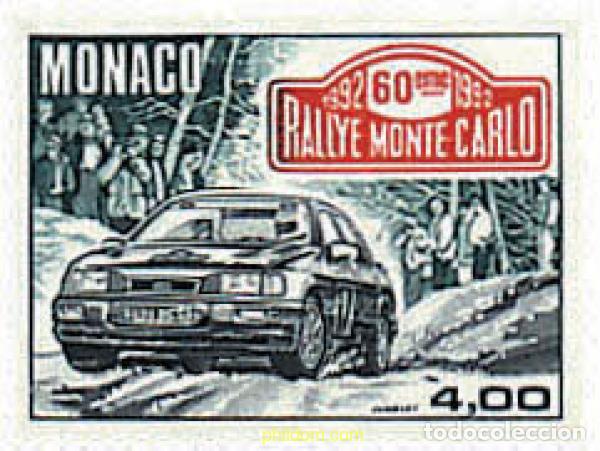 Sellos: 79062 MNH MONACO 1992 60 RALLY AUTOMOVILISTICO DE MONTECARLO