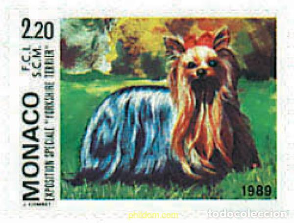 Sellos: 51029 MNH MONACO 1989 EXPOSICION CANINA