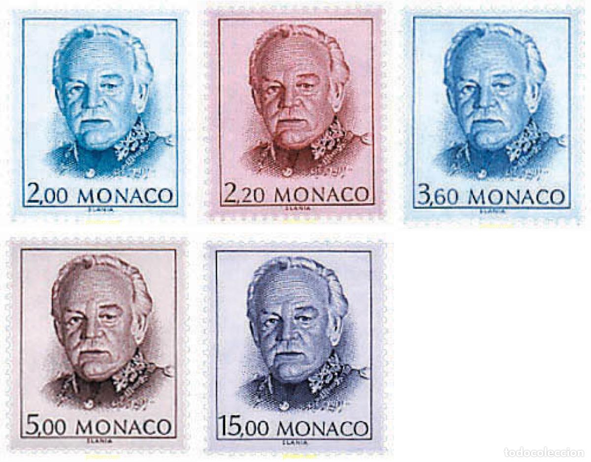 Sellos: 34819 MNH MONACO 1989 PRINCIPE RAINIERO III