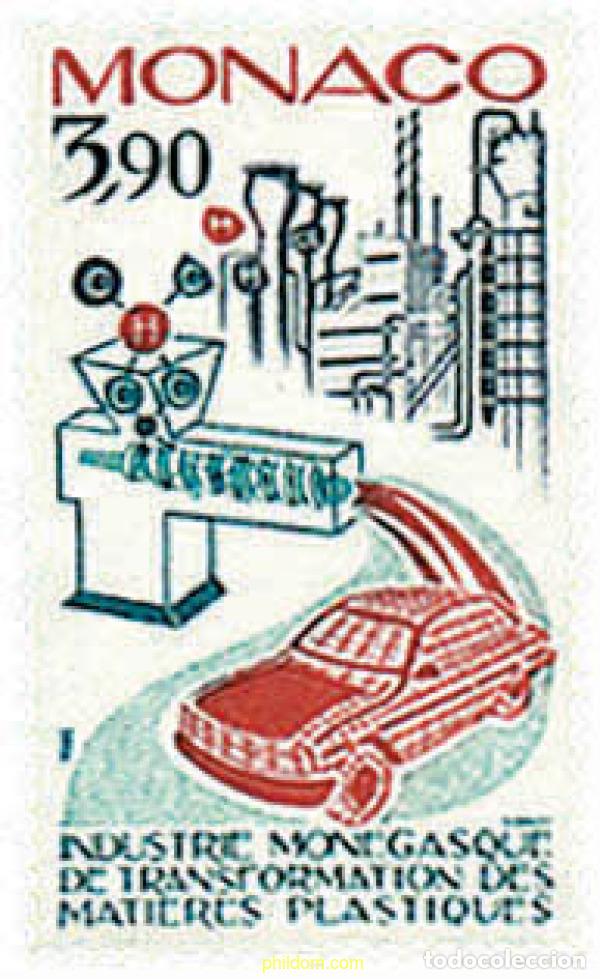 Sellos: 49049 MNH MONACO 1986 ACTIVIDADES INDUSTRIALES DEL PRINCIPADO