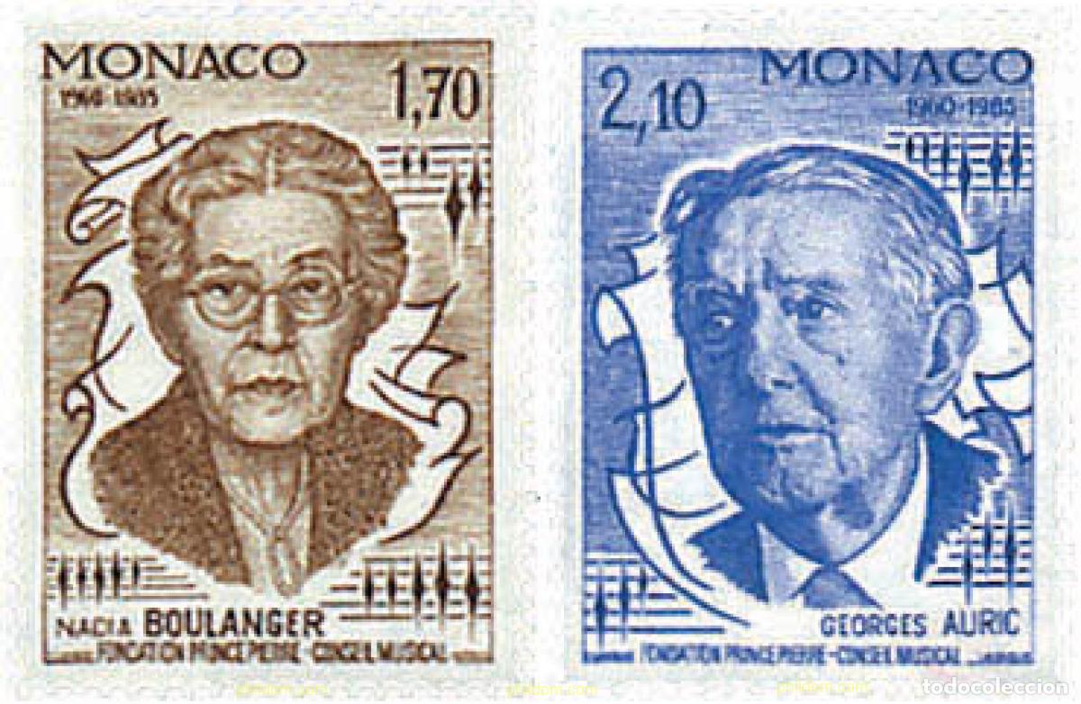 Sellos: 32709 MNH MONACO 1985 25 ANIVERSARIO DEL PRIMER PREMIO DE COMPOSICION MUSICAL