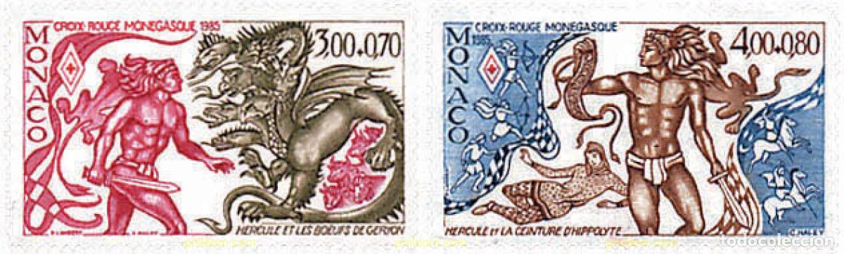 Sellos: 32706 MNH MONACO 1985 CRUZ ROJA MONEGASCA