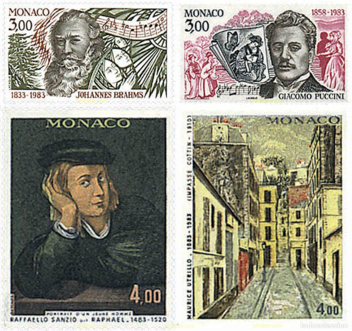 Sellos: 78117 MNH MONACO 1983 ANIVERSARIOS