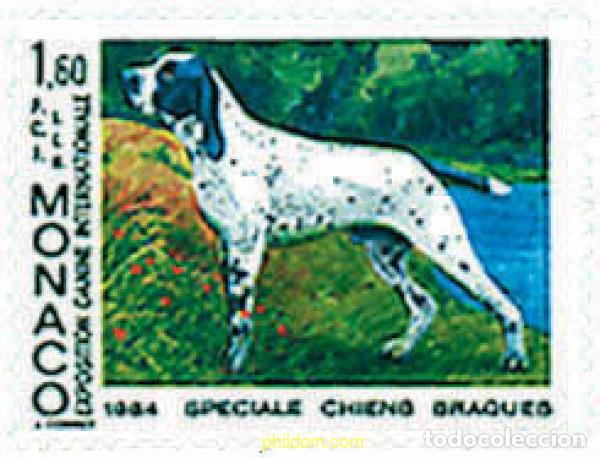 Sellos: 51025 MNH MONACO 1984 EXPOSICION CANINA INTERNACIONAL