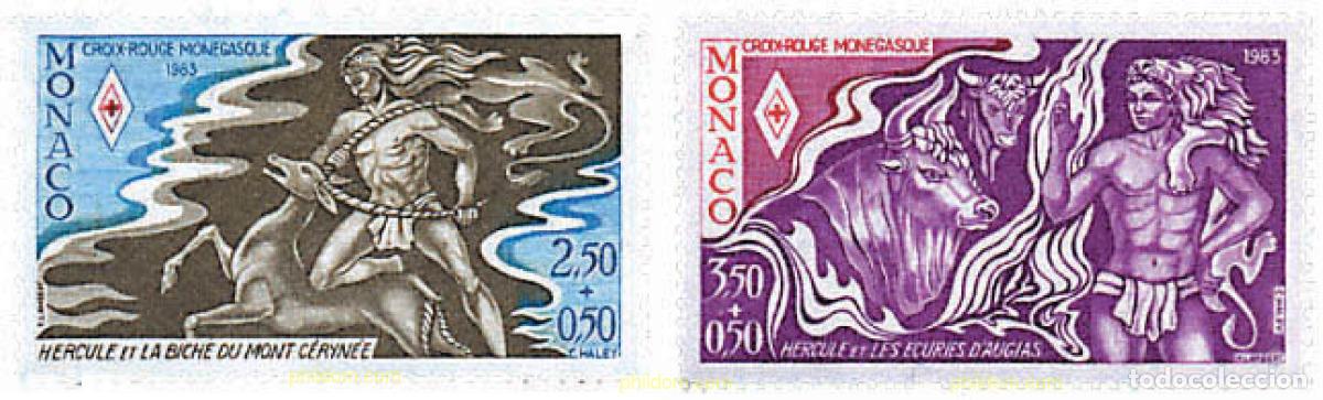 Sellos: 32461 MNH MONACO 1983 CRUZ ROJA MONEGASCA
