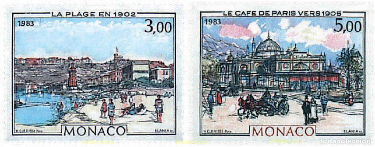 Sellos: 32935 MNH MONACO 1983 MONACO Y MONTECARLO EN LA BELLE EPOQUE