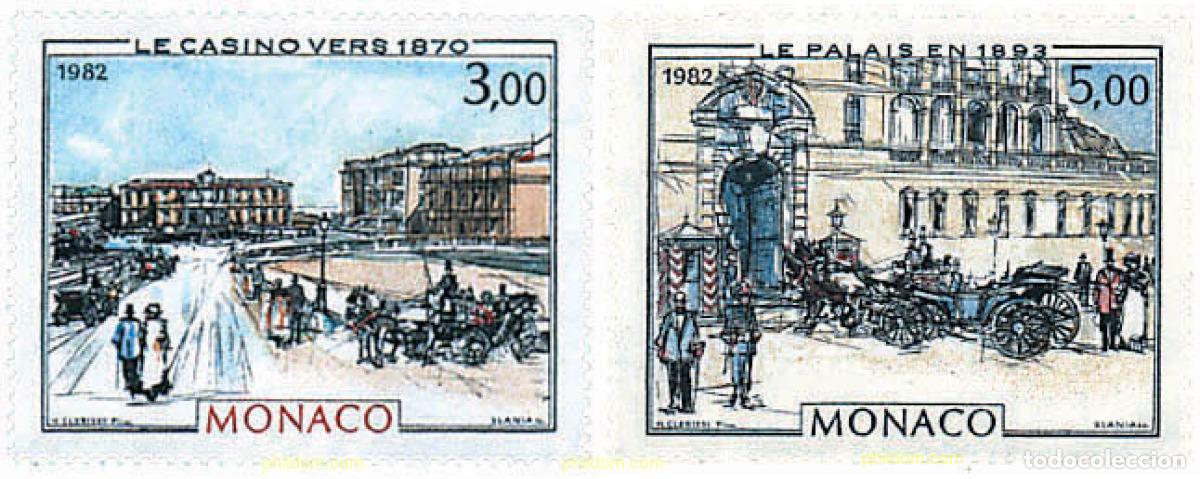 Sellos: 32931 MNH MONACO 1982 MONACO Y MONTECARLO EN LA BELLE EPOQUE