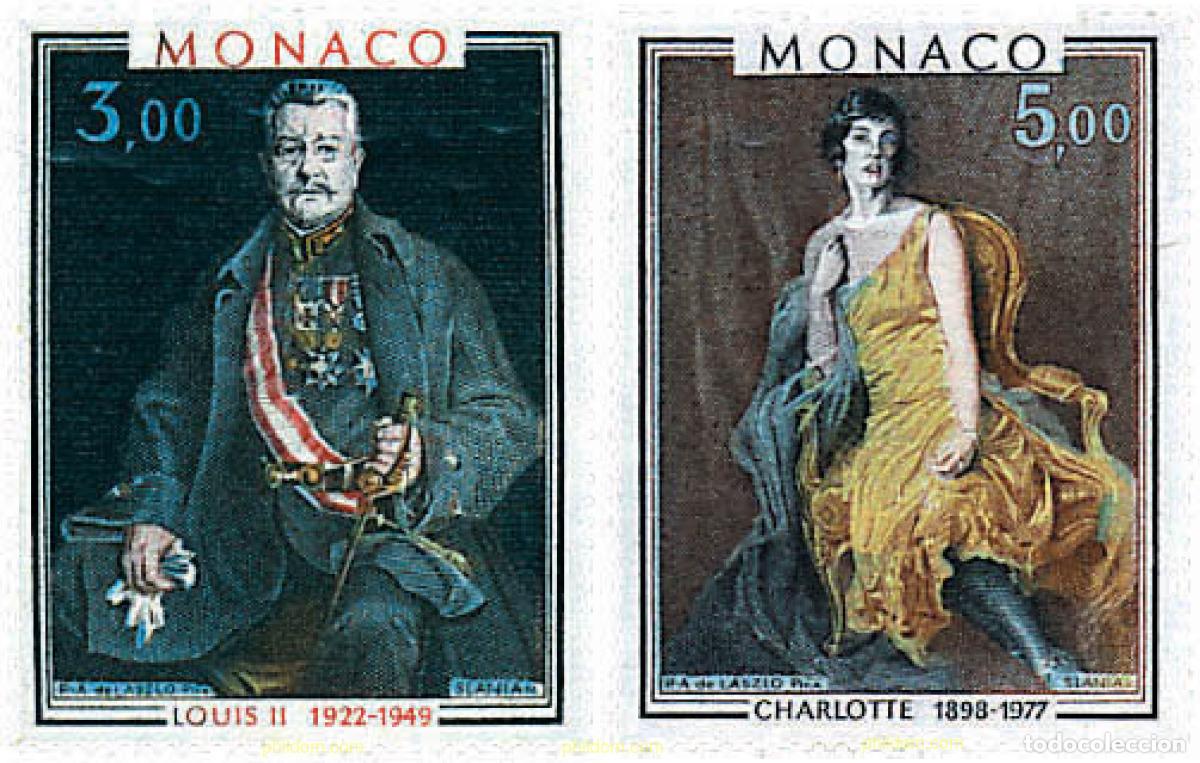 Sellos: 32536 MNH MONACO 1981 PRINCIPES DE MONACO, P. A. LASZLO
