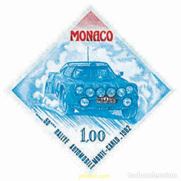 Sellos: 49048 MNH MONACO 1981 50 RALLY AUTOMOVILISTICO DE MONTECARLO