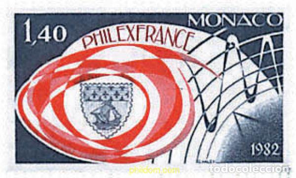 Sellos: 32505 MNH MONACO 1982 PHILEXFRANCE. EXPOSICION FILATELICA INTERNACIONAL