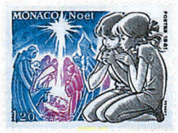 Sellos: 32451 MNH MONACO 1981 NAVIDAD