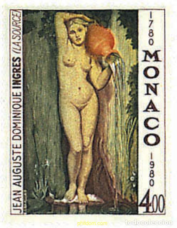 Sellos: 32442 MNH MONACO 1980 200 ANIVERSARIO DEL NACIMIENTO DE JEAN AUGUSTE DOMINIQUE INGRES