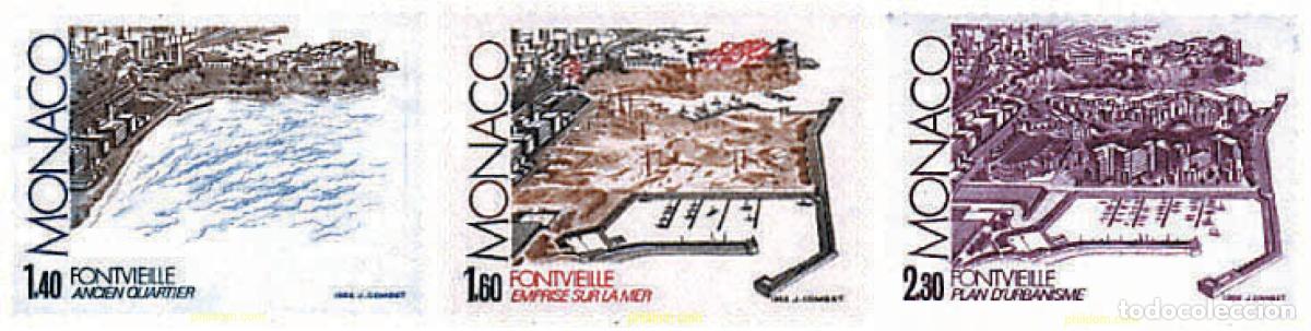 Sellos: 56017 MNH MONACO 1982 FONTVIEILLE. NUEVO BARRIO DEL PRINCIPADO