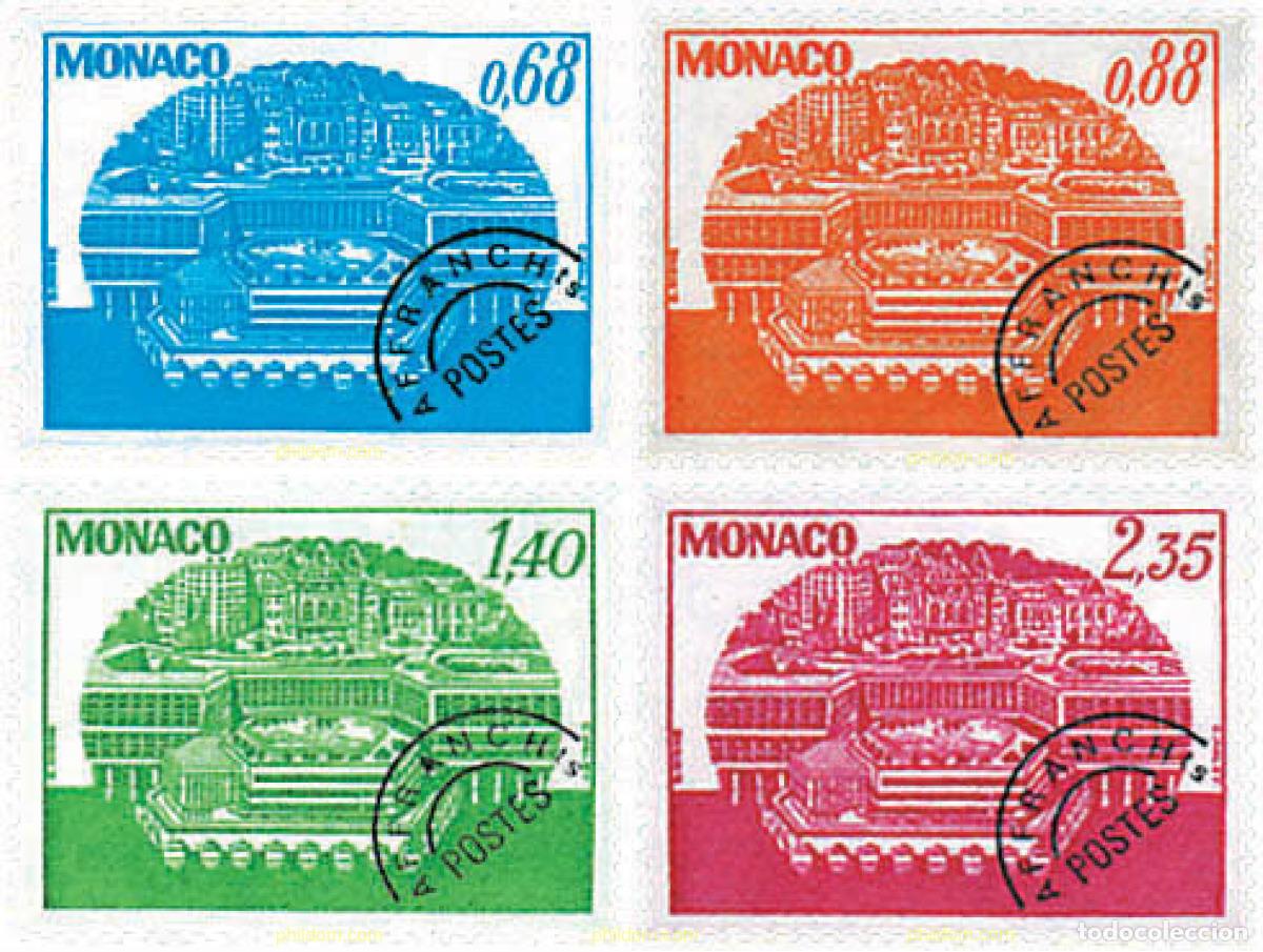 Sellos: 34790 MNH MONACO 1979 CENTRO DE CONGRESOS