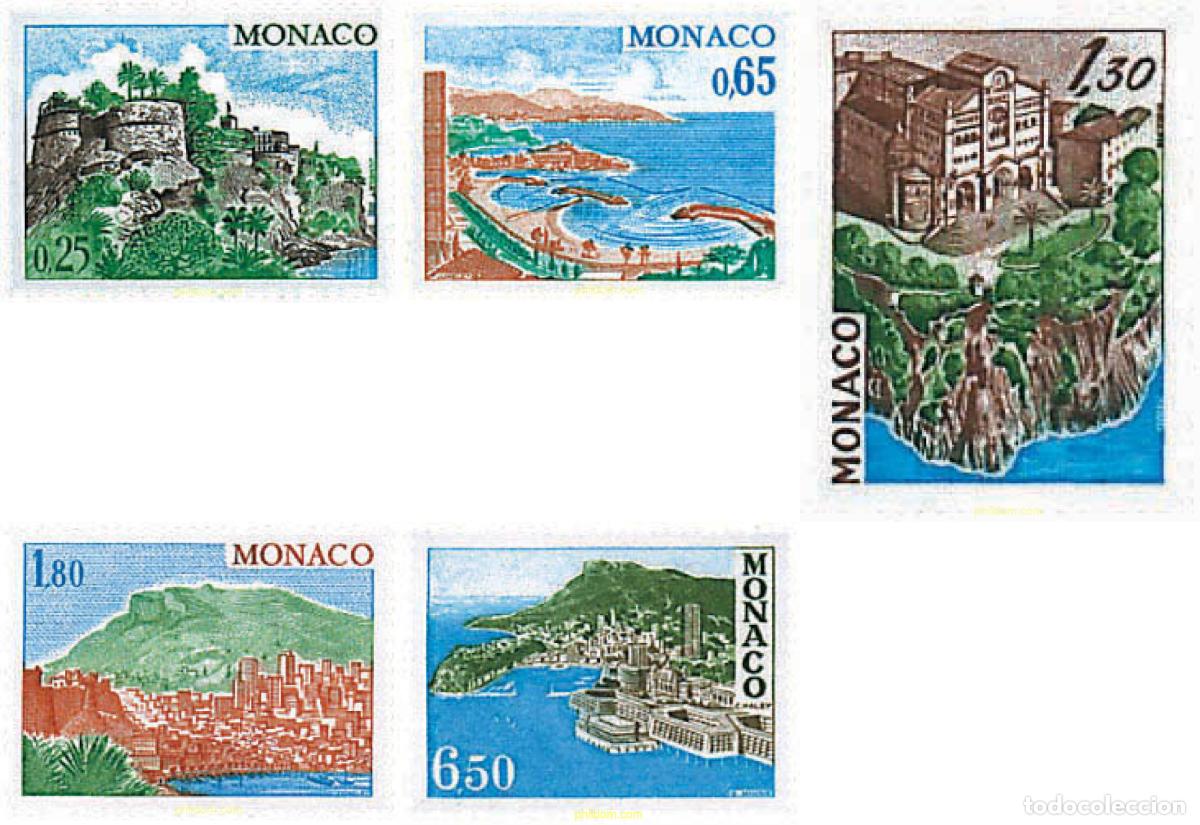 Sellos: 32904 MNH MONACO 1978 VISTAS Y MONUMENTOS