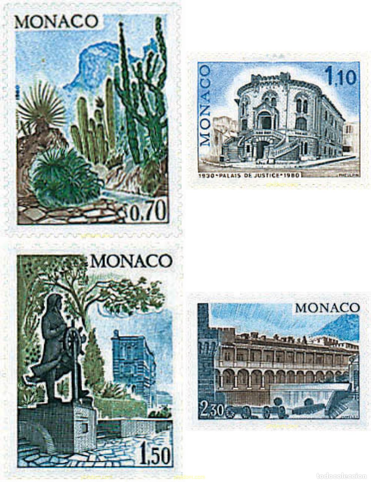 Sellos: 34792 MNH MONACO 1980 VISTAS Y MONUMENTOS