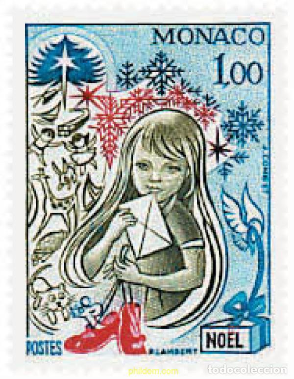 Sellos: 56087 MNH MONACO 1978 NAVIDAD - Foto 1
