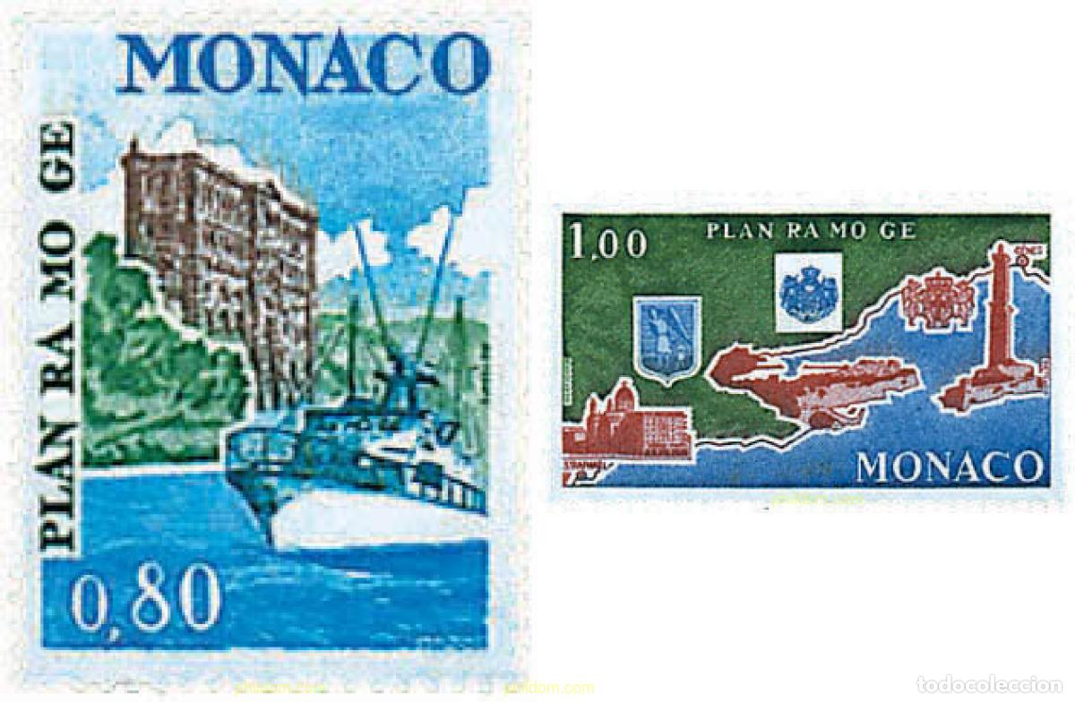 Sellos: 32445 MNH MONACO 1978 PLAN PARA PROTEGER LAS AGUAS DEL LITORAL MEDITERRANEO