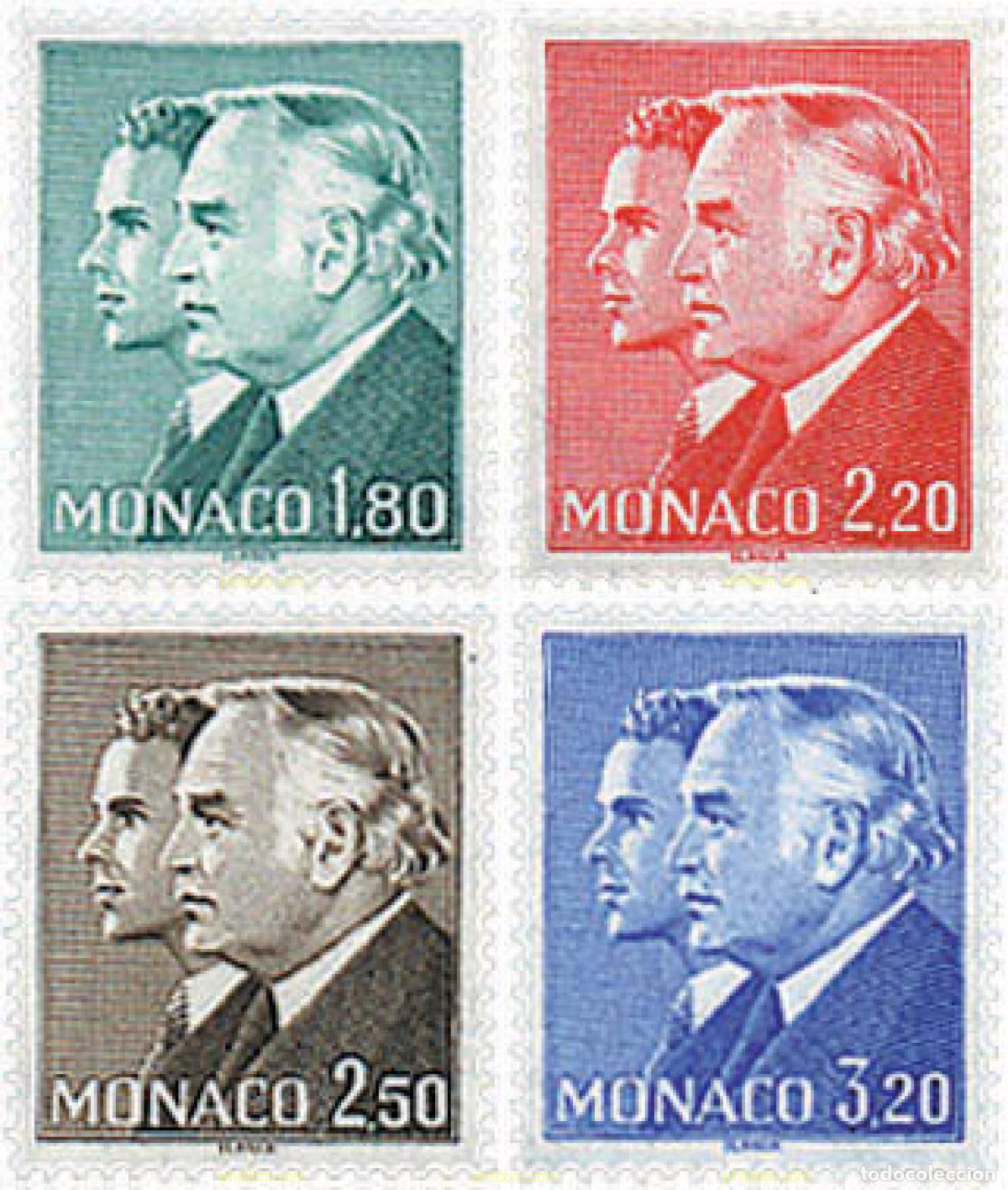 Sellos: 34808 MNH MONACO 1985 PRINCIPES RAINIERO III Y ALBERTO