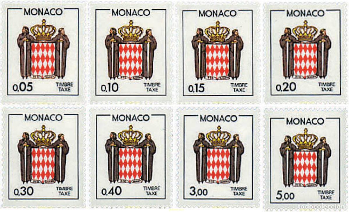 Sellos: 32702 MNH MONACO 1985 ESCUDO ESTILIZADO