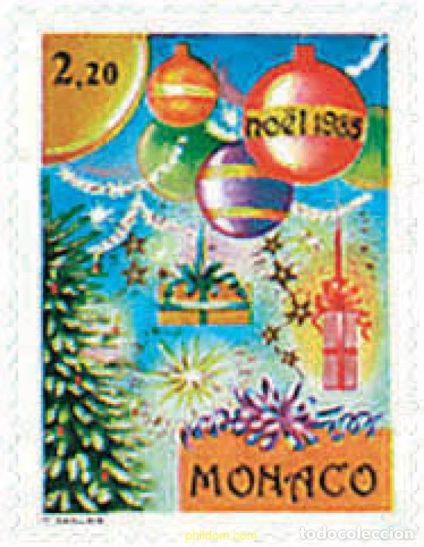 Sellos: 32707 MNH MONACO 1985 NAVIDAD - Foto 1