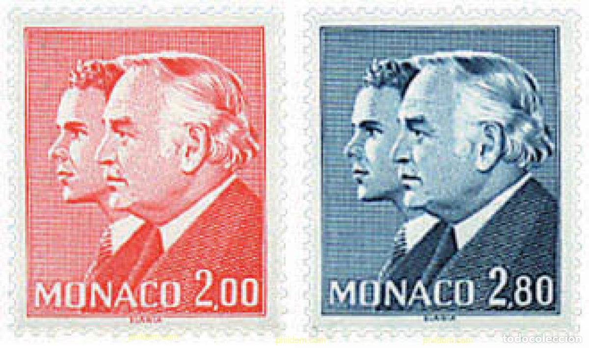 Sellos: 34803 MNH MONACO 1983 PRINCIPES RAINIERO III Y ALBERTO