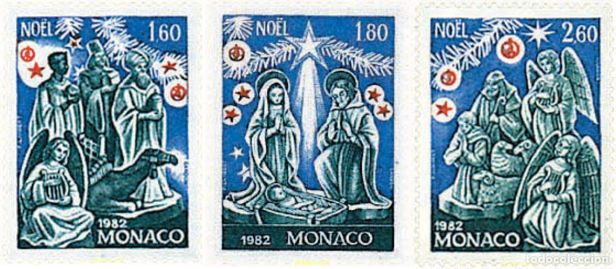 Sellos: 34799 MNH MONACO 1982 NAVIDAD