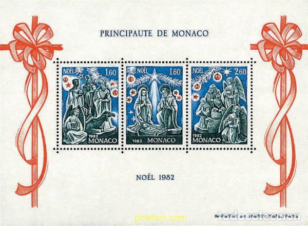 Sellos: 34798 MNH MONACO 1982 NAVIDAD