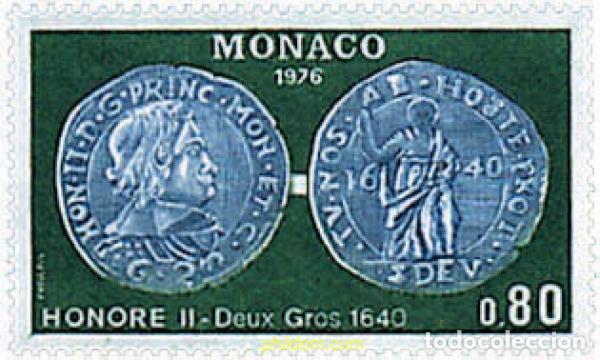 Sellos: 32667 MNH MONACO 1976 NUMISMATICA
