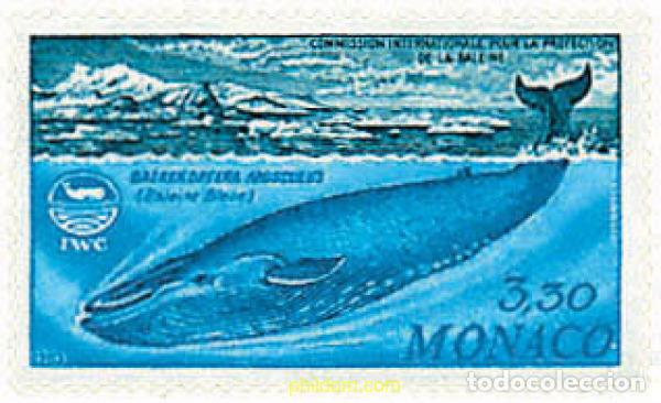 Sellos: 78848 MNH MONACO 1983 COMISION INTERNACIONAL PARA LA PROTECCION DE LAS BALLENAS