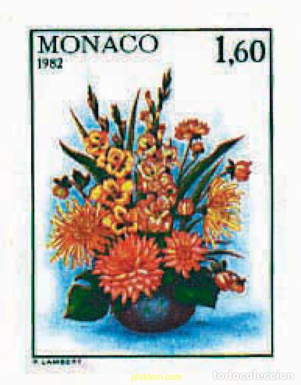 Sellos: 96946 MNH MONACO 1982 FLORES