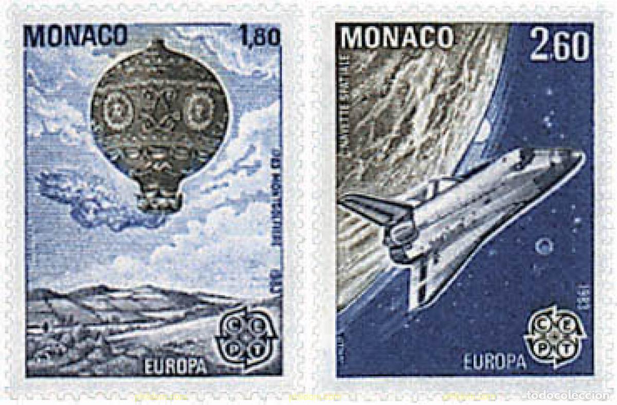 Sellos: 62534 MNH MONACO 1983 EUROPA CEPT. GRANDES OBRAS DE LA HUMANIDAD