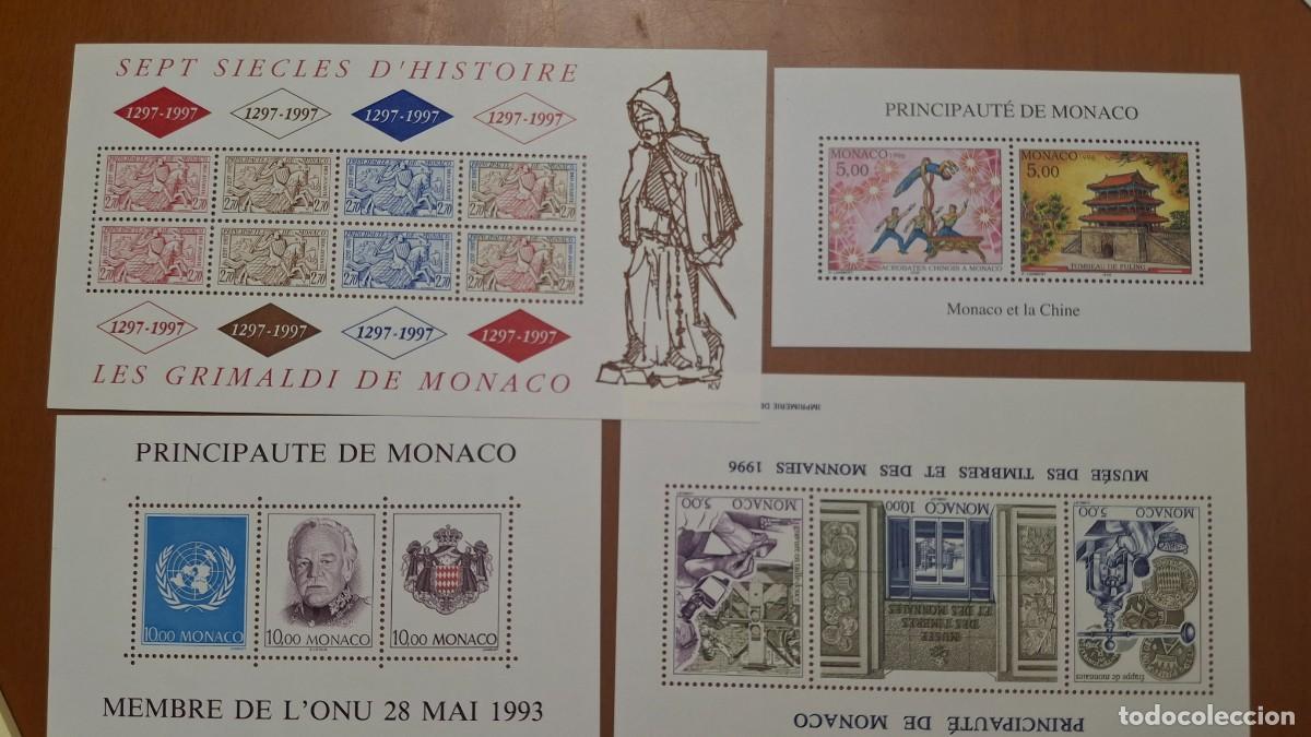 Francobolli: HB66 HOJITAS BLOQUE de MONACO en NUEVO ideal para tematicas (leer descripcion)