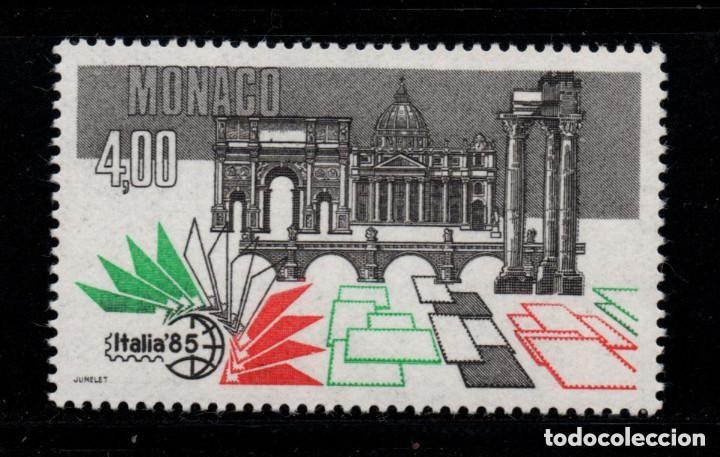 Selos: M&Oacute;NACO 1985 SERIE YVERT 1491 MNH** LUJO.