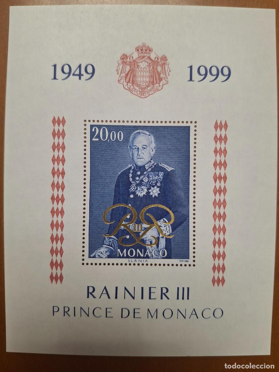 Stamps: HB935 HOJITAS BLOQUE de MONACO en NUEVO ideal para tematicas (leer descripcion)