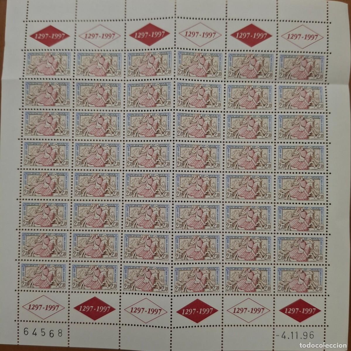 Stamps: HB939 HOJITAS BLOQUE de MONACO en NUEVO ideal para tematicas (leer descripcion)