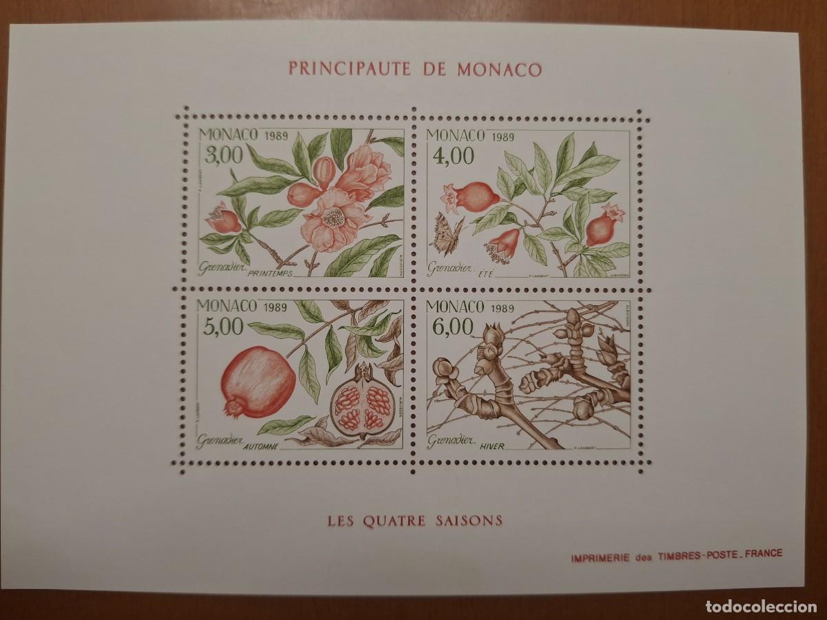 Stamps: HB940 HOJITAS BLOQUE de MONACO en NUEVO ideal para tematicas (leer descripcion)