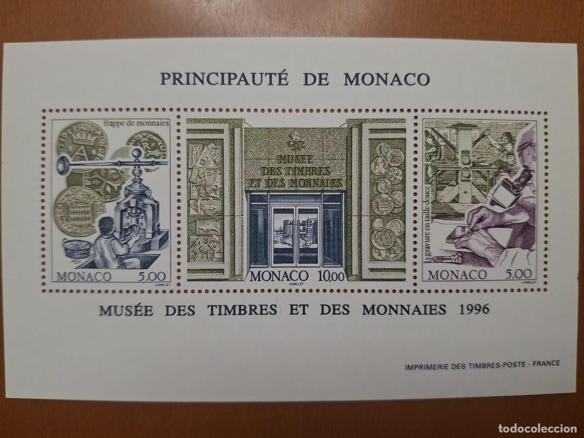 Briefmarken: HB953 HOJITAS BLOQUE de MONACO en NUEVO ideal para tematicas (leer descripcion)