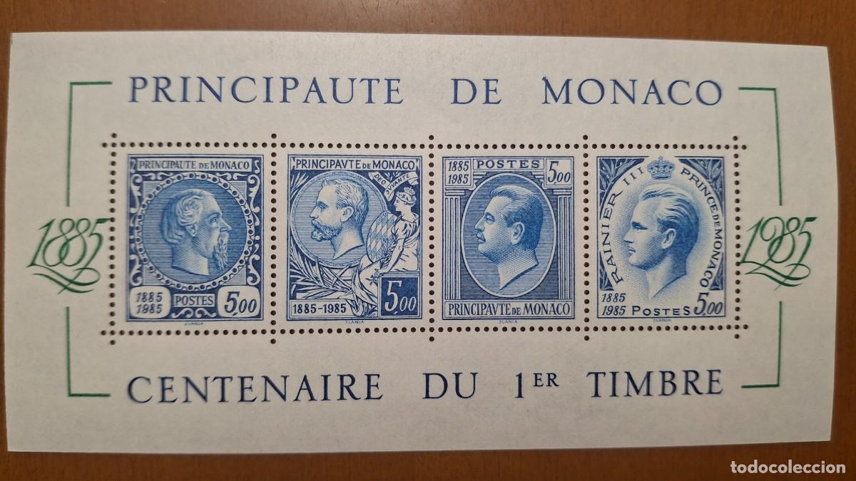 Sellos: HB954 HOJITAS BLOQUE de MONACO en NUEVO ideal para tematicas (leer descripcion)