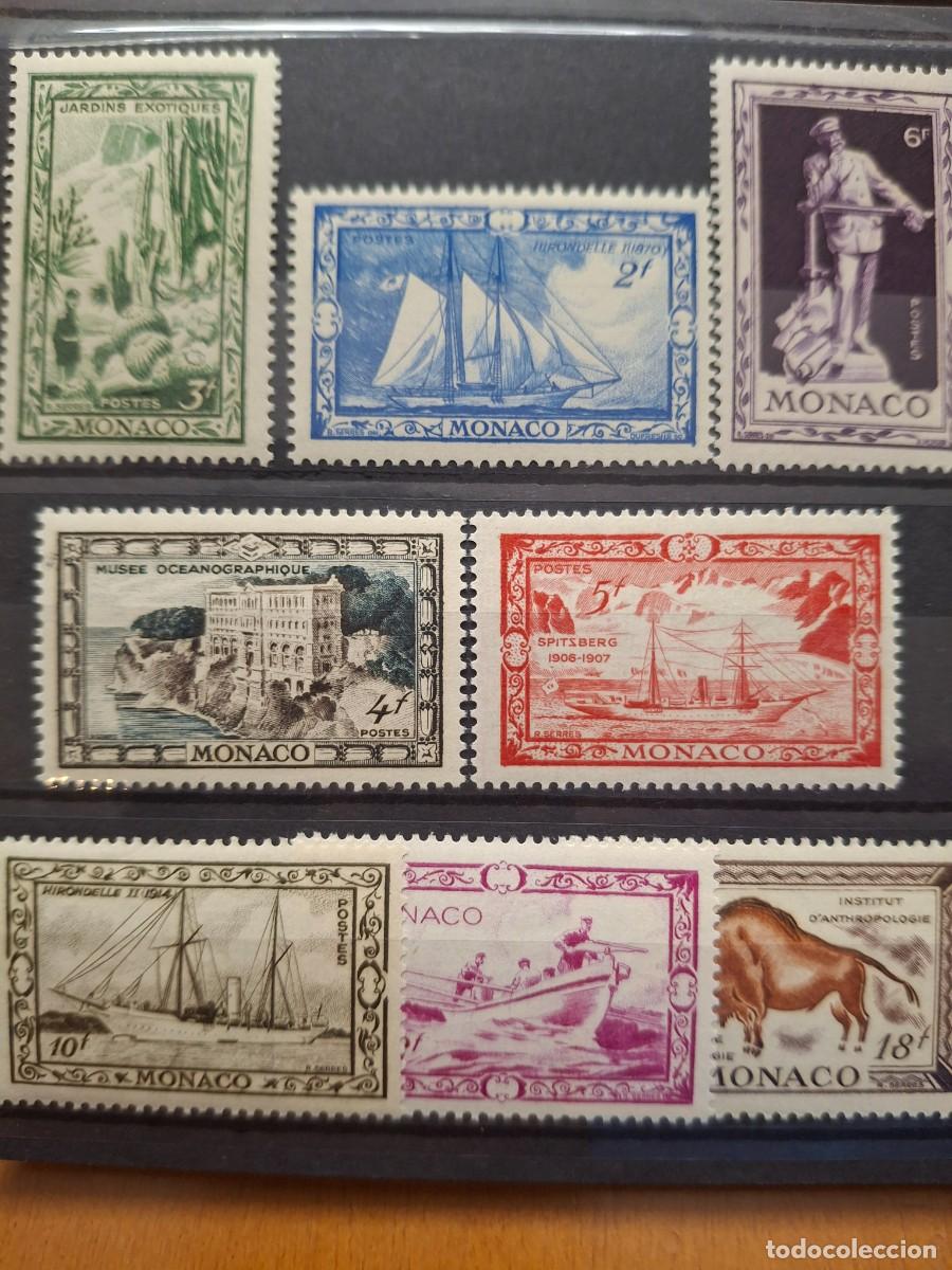 Timbres: HB1521 Sellos MONACO a&ntilde;o 1949 YVERT 324/331** SERIE COMPLETA en NUEVO v.c. 17 &euro;