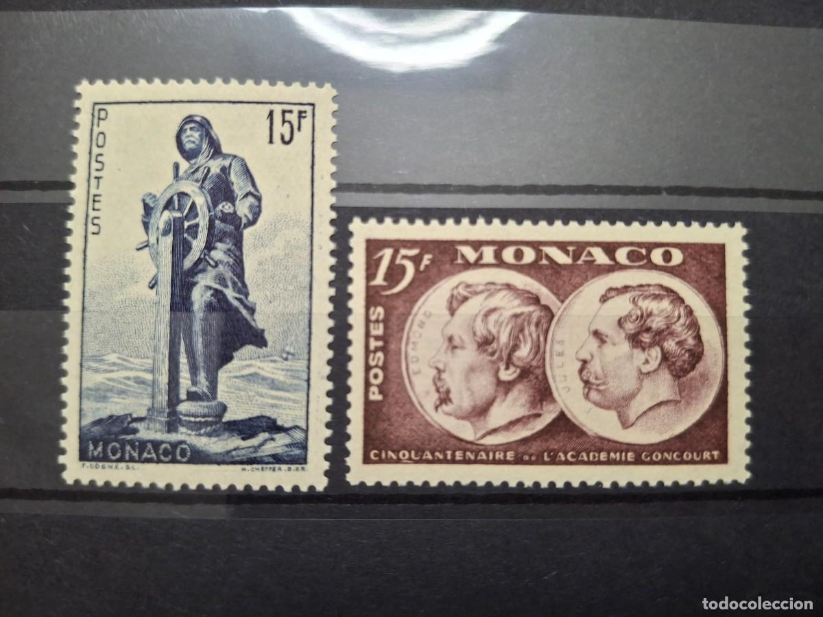 Briefmarken: HB1524 Sellos MONACO a&ntilde;o 1951 YVERT 351/352** SERIE COMPLETA en NUEVO v.c. 27 &euro;