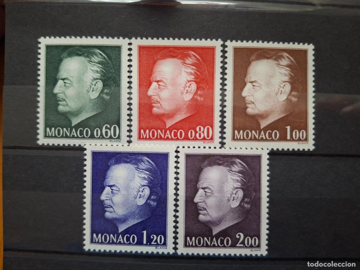 Stamps: HB1542 Sellos MONACO a&ntilde;o 1974 YVERT 992/996** SERIE COMPLETA en NUEVO v.c. 26 &euro;