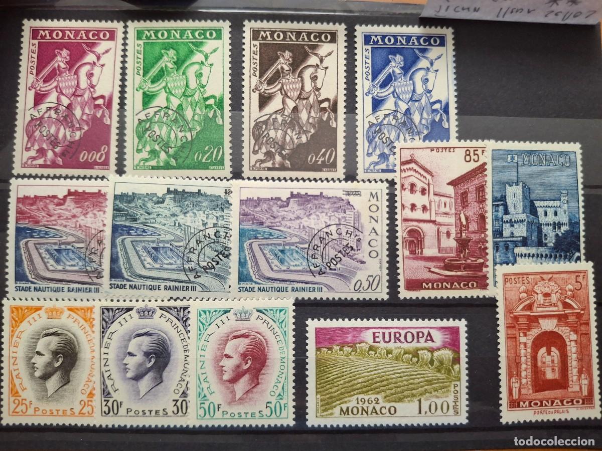 Briefmarken: HB1552 Ficha llena de Sellos MONACO en NUEVO**