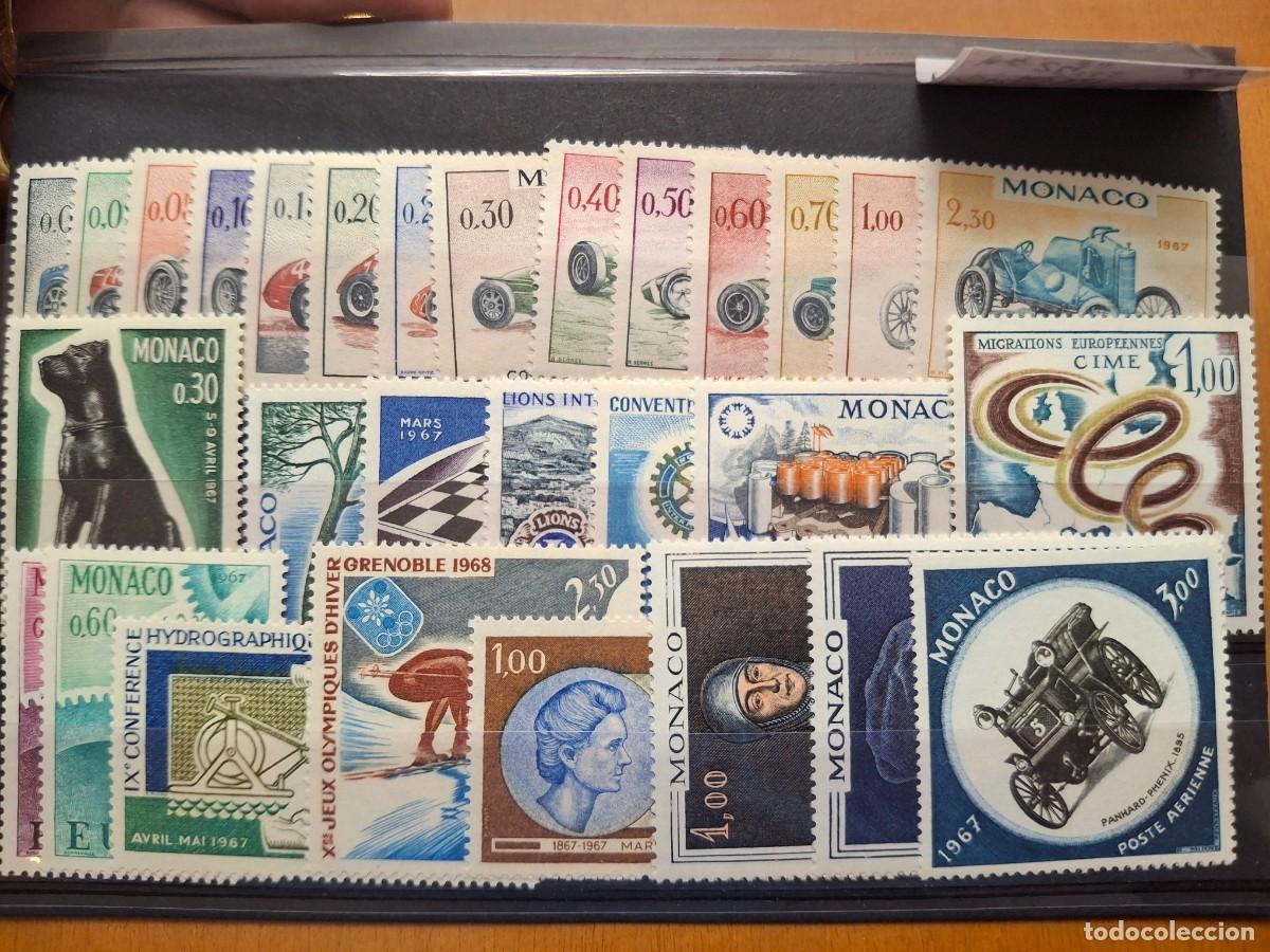 Stamps: HB1556 Sellos MONACO a&ntilde;o 1967 completo en NUEVO YVERT 708/735** v.c. 37 &euro;