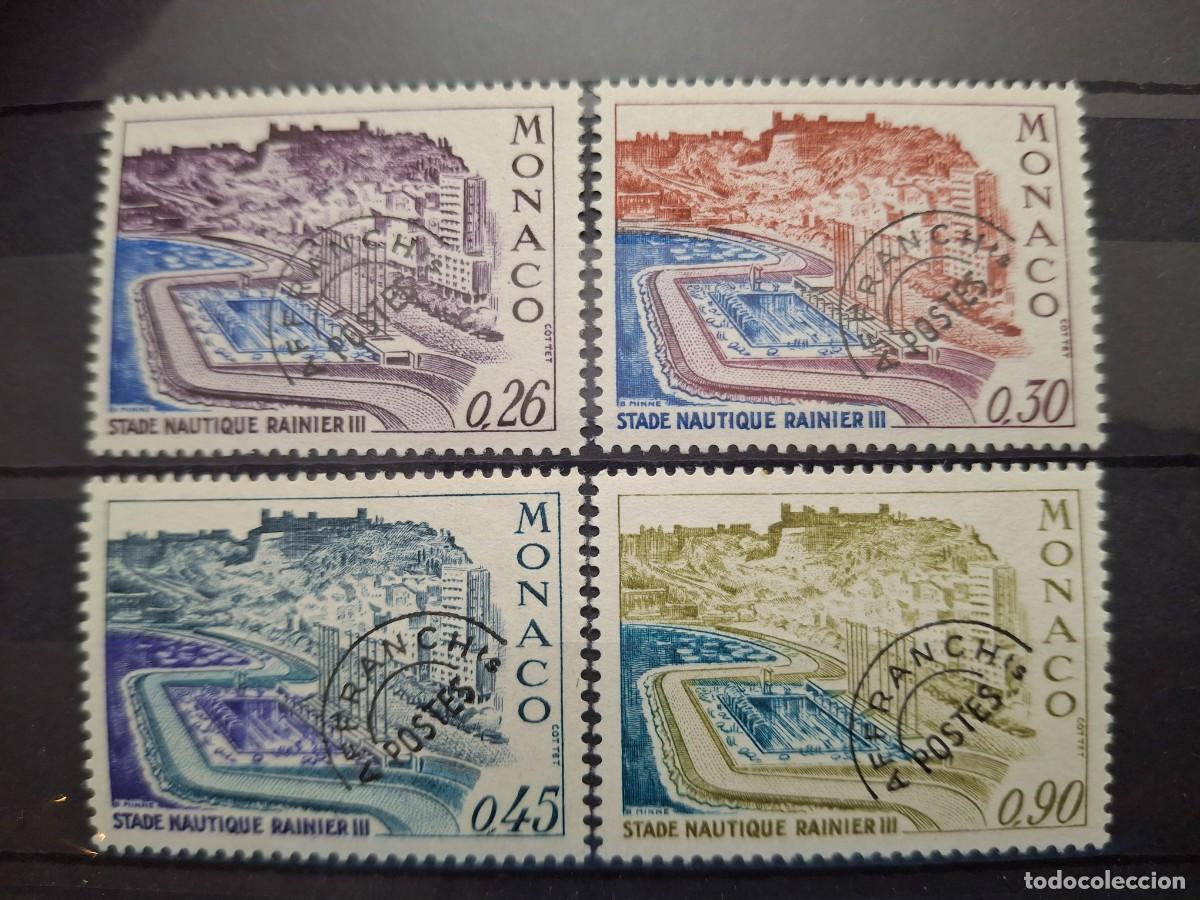 Briefmarken: HB1564 Sellos MONACO PREOBLITERADOS a&ntilde;o 1971 YVERT 30/33** SERIE COMPLETA v.c. 4.7 &euro;