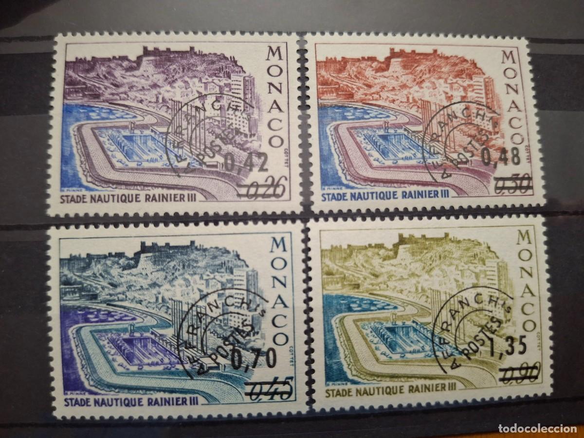 Selos: HB1565 Sellos MONACO PREOBLITERADOS a&ntilde;o 1975 YVERT 34/37** SERIE COMPLETA v.c. 18.50 &euro;