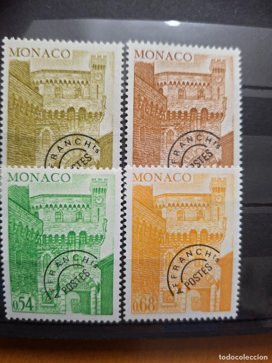 Stamps: HB1567 Sellos MONACO PREOBLITERADOS a&ntilde;o 1977 YVERT 46/49** SERIE COMPLETA v.c. 5.50 &euro;