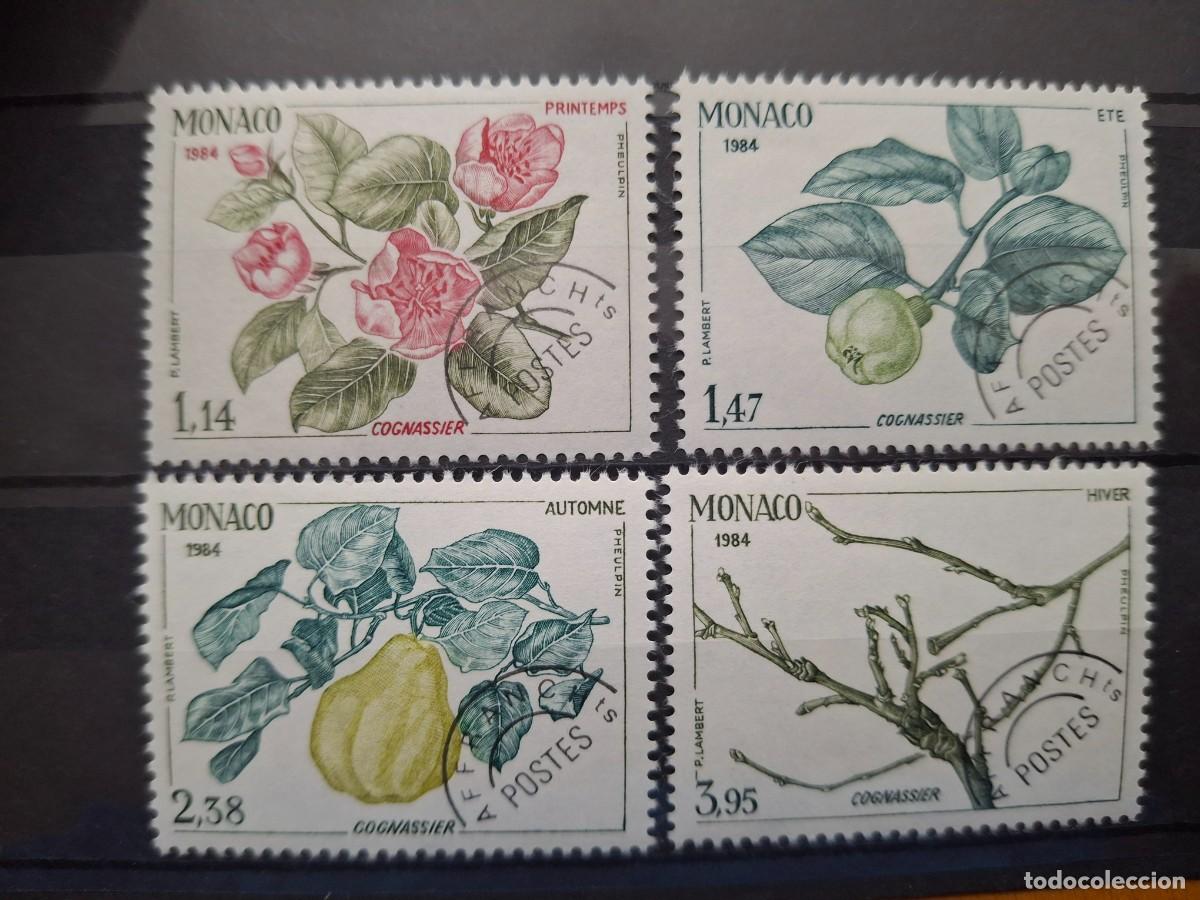 Selos: HB1573 Sellos MONACO PREOBLITERADOS a&ntilde;o 1984 YVERT 82/85** SERIE COMPLETA v.c. 6.25 &euro;