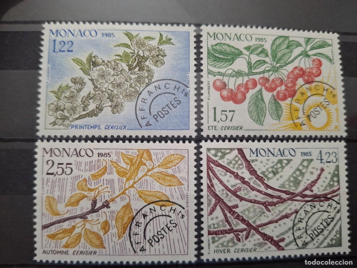 Selos: HB1574 Sellos MONACO PREOBLITERADOS a&ntilde;o 1985 YVERT 86/89** SERIE COMPLETA v.c. 7 &euro;